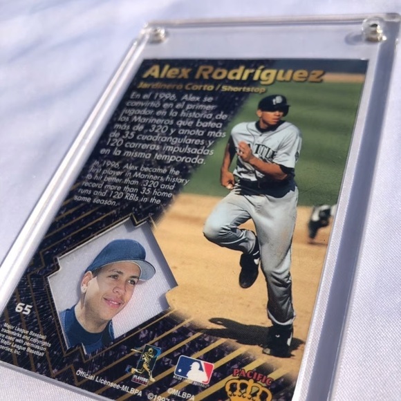 Alex Rodriguez 1997 Pacific Trading Cards Pacific Collection Open to offers - Picture 6 of 14